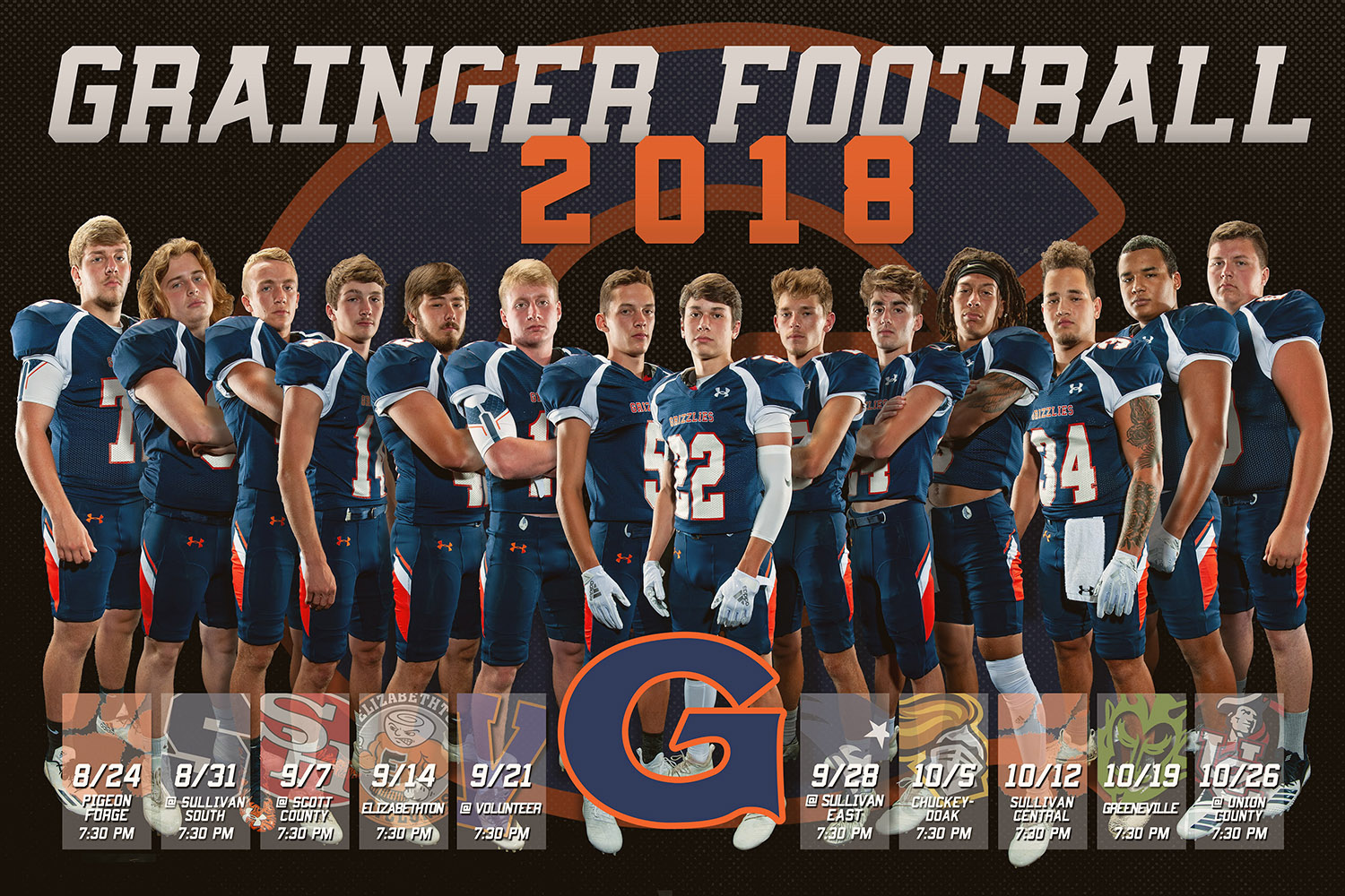 Grainger County Football 2018